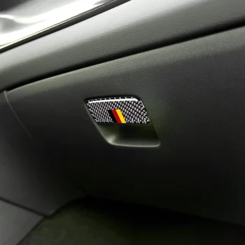 Car Copilot Glove Box Panel dekoravimo lipduko apdaila Mercedes Benz CLA C117 GLA X156 A klasė W176 2013-2018 anglies pluoštas
