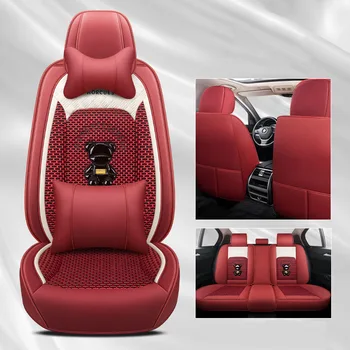 Car Cushion Net Red Little Bear For Opel Astra h gmokka insignia mokka corsa ampera