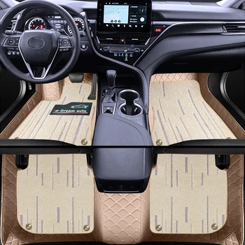Car Floor Mat Double-layer Lincoln MKZ 2007-2011 priekiniai ir galiniai automobilių kilimėliai