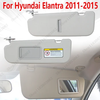 Car Sun Visor Shade Sunvisor salono saulės skydo keitimas Hyundai Elantra 2011-2013 2014 2015 85210-3X000TX 85220-3X000TX