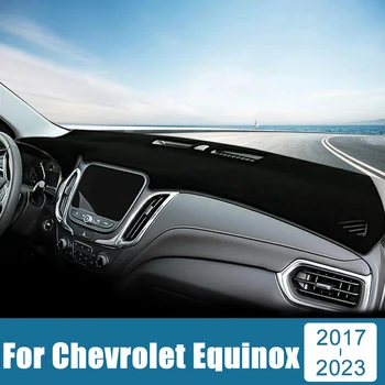Chevrolet Equinox 2017 2018 2019 2020 2021 2022 2023 automobilio prietaisų skydelio dangtelis Venkite šviesaus saulės atspalvio anti-UV kilimas neslystantys kilimėliai