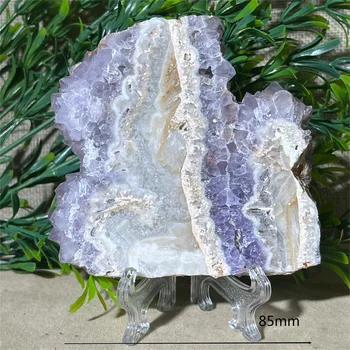 Crystal Natural Amethyst Cluster Spanel Slice Sample Quality Quartz Healing Reiki Minerals Stone Spiritual Home Decoration