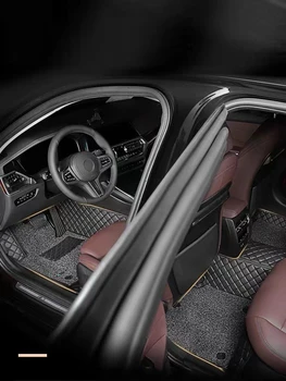 Custom Double Layer Neslystantys automobilių kilimėliai 100% Buick all Model Envision GL8 Hideo Regal Lacrosse Ang Cora automobilių aksesuarai