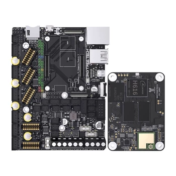 E9LB Manta E3EZ tyli valdymo plokštė CB1 eMMC keturių branduolių 64bit ARM- Cortex-A53 plokštė veikia Klipper programinę-aparatinę įrangą, skirtą Ender3