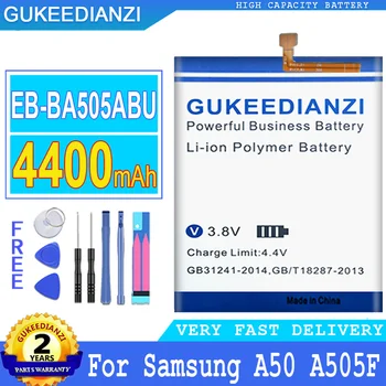 EB-BA505ABU 4400mAh mobiliojo telefono baterija skirta SAMSUNG Galaxy A50 A 50 A505F SM-A505F A505FN/DS/GN A505W A30s A30 baterijos