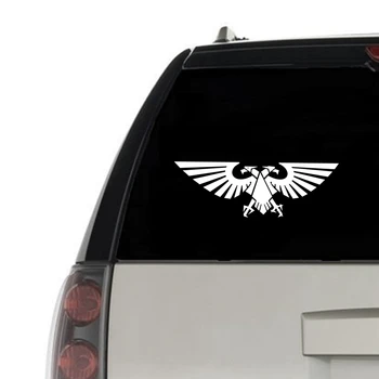 Empire logotipas Dvigalvis Eagle Vinyl lipdukas Automobilio lango durų apdaila, Eagle Gamer nešiojamojo kompiuterio lipdukai, skirti Apple MacBook Pro/Air