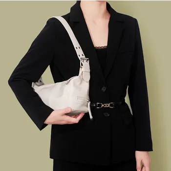 Europos ir Amerikos retro moterų interneto įžymybių asmenybė pečių krepšys nišinis dizainas rankinis pažastų batono krepšys