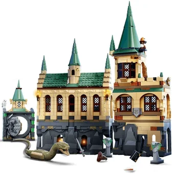 FamousMovie 76389 Paslapčių rūmai Pastato modelio statybiniai blokai Vaikų mokomieji žaislai Kalėdų gimtadienio dovanos