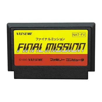Final-Mission 8 bitų žaidimo kasetė 60 kontaktų TV žaidimų konsolei japoniška versija