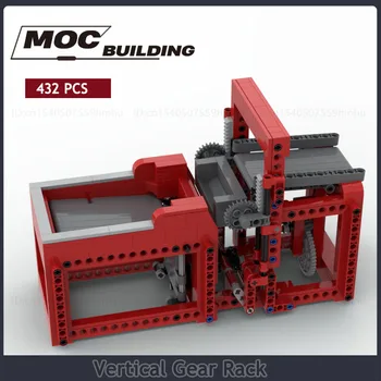 GBC modulis Vertikalios technologijos kaladėlės Moc statybinių blokų driblingo įrenginys Kūrybinis modelis 