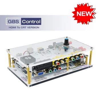 GBS Control Pro GBSC Scaler HDMI į CRT keitiklis su mastelio mažinimu retro žaidimams spalvotuose monitoriuose