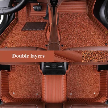 Geriausios kokybės kilimėliai! Individualūs specialūs automobilių grindų kilimėliai, skirti BMW X3 G01 2023-2018 vandeniui atsparūs patvarūs dvigubo sluoksnio kilimai, nemokamas pristatymas