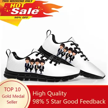 Gražūs muzikantų sportiniai batai Vyrai Moterys Paaugliai Vaikai Vaikai Beatle sportbačiai Aukštos kokybės sportbačiai Pritaikyti 