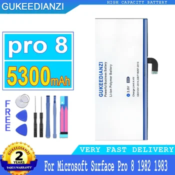 GUKEEDIANZI Battery Pro 8 Tablet Big Power Battery, 5300mAh, 96BTA016H, 96BTA015H, skirta Microsoft Surface Pro8, 1982, 1983 serija