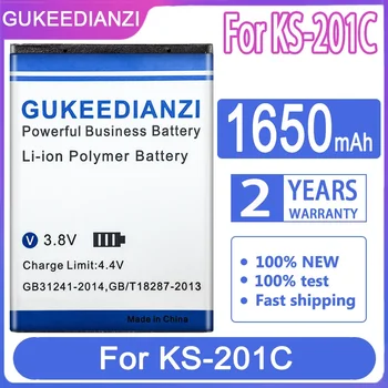 GUKEEDIANZI pakaitinė baterija 1650mAh skirta KS-201C Batterij + Track NO