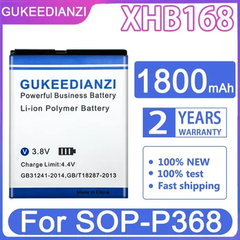 GUKEEDIANZI pakaitinė baterija 1800mAh SOP-P368 SOPP368 XHB168 mobiliųjų telefonų baterijoms