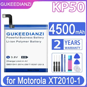 GUKEEDIANZI pakaitinė baterija KP50 4500mAh skirta Motorola XT2010-1, vienas priartinimas, vienas priartinimas globalus, vienas priartinimas