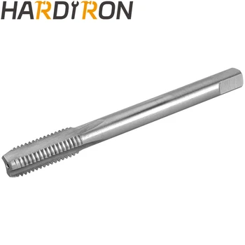 Hardiron M10X0.5 Mašinos sriegio bakstelėjimas dešine ranka, HSS M10 x 0,5 tiesūs rievėti čiaupai