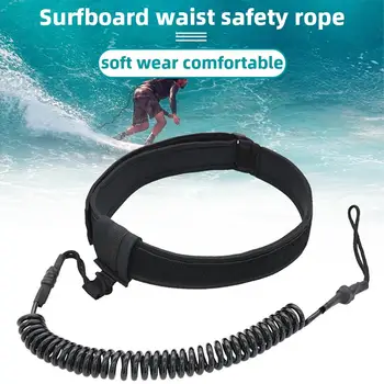 Hydrofoil Surfboard Waist Rope Surf Leash 6mm Electric Surfboard Rope For Water Sports Hydrofoil Surf Board Waist Rope