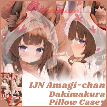 IJN Amagi-chan Dakimakura Azur Lane pagalvės užvalkalas Viso kūno apkabinimas Seksualus pagalvės užvalkalas Otaku pagalvėlės užvalkalas Namų patalynės dekoro dovana