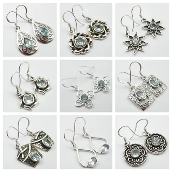 India Origined Classic Jewelry Semi-precious Stone Earrings Collection 136