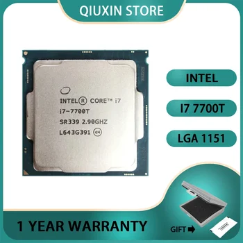 Intel Core i7-7700T i7 7700T Procesorius 8M 35W LGA 1151 CPU 2,9 GHz keturių branduolių aštuonių gijų