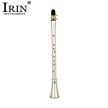 IRIN MI-03 Eb Key Mini klarnetas-saksofonas Woodwind instrumentas Kompaktinis klarnetas Sax pradedantiesiems su nešiojimo krepšio muzikos priedu