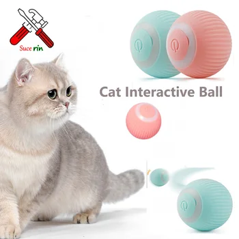 Išmanieji kačių žaislai Automatinis riedėjimo kamuolys Elektriniai kačių žaislai Interaktyvūs kačių treniravimas Savarankiškai judantys kačiukų žaislai Naminių gyvūnėlių priedai