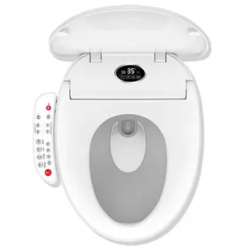 Išmanusis tualeto dangtis Automatinis valymas Sėdynės žiedas Šildymas Šilto oro džiovinimas Moterų skalbimo artefaktas Buitinis tualeto dangtelis