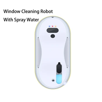 Išmanusis vandens purškimo langų valymo robotas elektrinis stiklo plovimo namų prietaisas nešiojama dulkių siurblio šluostė mašina HCR-09