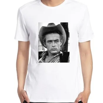 James Dean Cool Retro Plakatas marškinėliai vyrams grafiniai marškinėliai trumpomis rankovėmis marškinėliai Oversized marškinėliai Vasaros vyriški drabužiai