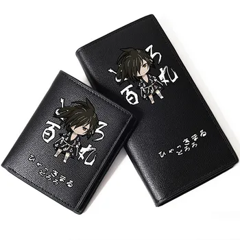 Japanse Cartoon Dororo Hyakki Maru Cosplay Long Cosplay Piniginė Anime ID kortelės laikiklis Pu Leather Short Wallet Aukštos kokybės keitimo krepšys