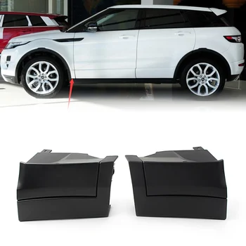Juodas ABS automobilio priekinis apatinis sparnas Išorės formavimo apdaila dešinė/kairė Land Rover Range Rover Evoque 2012 2013 14 15 16 17 2018