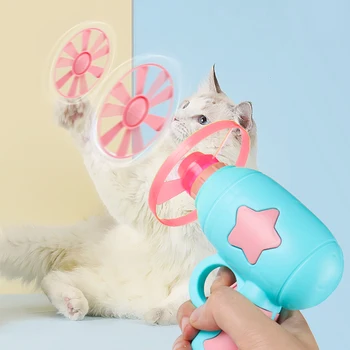 Juokinga katė Interaktyvus anonsas Treniruotės Žaislas Kūrybiniai kačiukai Mini bambuko-kopterio žaidimai Žaislai Augintiniai Reikmenys Priedai Žaislai Katė