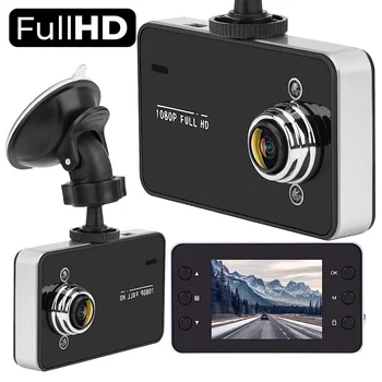 K6000 Dash Cam Car DVR Car Video Recorder Vehicle Black Box 1080P HD Night Vision Loop Recording Dash Camera 24H Parking Monitor