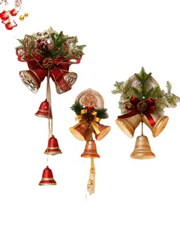 Kalėdinės dekoracijos, Girliandų varpai, Namų apyvokos scenos nustatymo reikmenys, Kalėdų eglutės ratas Kūrybiniai pakabukai