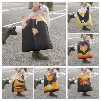 Kelioniniai maišeliai Krepšiai moterims Organizatorė Pirkėjų krepšys Drobė Kosmetinis krepšys makiažui Saugojimas Pirkėjo krepšys
