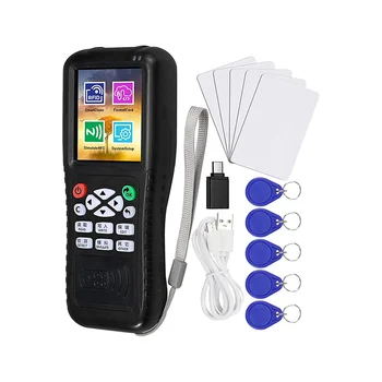 Kelių dažnių RFID intelektualiųjų kortelių programuotojas, RFID skaitytuvo rašytojo dublikatorius, NFC skaitytuvas, šifruotas kortelių dekoderis