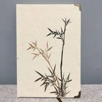 Kūrybinis produktas Literatūrinis retro dienoraštis Linas A5 Sąsiuvinis Horizontali linija Užrašų knygelė Kinų gėlės Kūrybinės dovanos