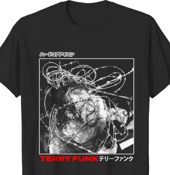 Legendiškiausias imtynininkas Terry Funk marškinėliai Classic Black Unisex S-5XL UT917