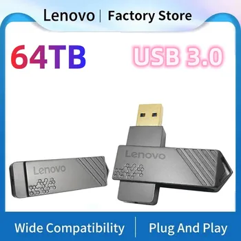 Lenovo USB atmintinė 64TB USB 3.0 sąsaja Realios talpos 16 TB rašiklio įrenginys Didelės spartos 
