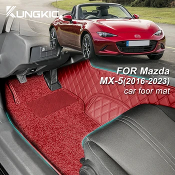 LHD Original Car Model Interior Trim Auto priedai Mazda MX-5 (2016-2023) 3vnt pliušinės odos 