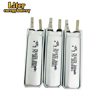 Li-polymer 701033 kvadratinė ličio kobaltato baterija 3.7V masažo instrumentų baterija didmeninė prekyba medicinos prietaisais