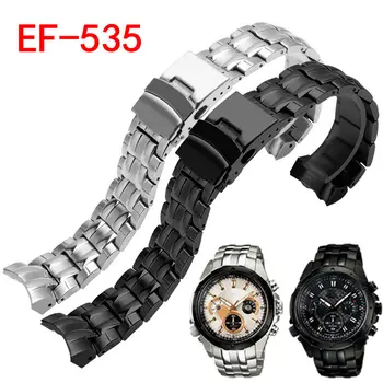 Longines nerūdijančio plieno laikrodžių juostos originalas EF-312 533 521 535 546 563 543 Plieninė vyriškų laikrodžių apyrankė