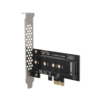 M.2 PCIe adapteris, M.2 į PCI E3.0 x1 išplėtimo kortelė,M2 SSD NGFF NVME(M raktas) į PCIe 3.0 x 1 staliniam PCI Express lizdui