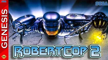 Mega Drive - Robert Cop 2 Full Edition (Longplay) žaidimo kortelė 16bit