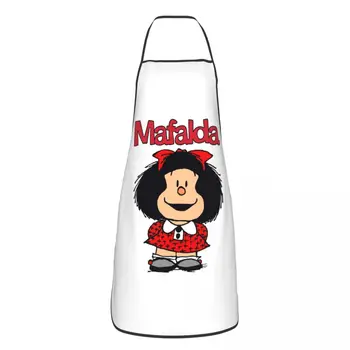 Mielos Mafaldos seilinukų prijuostės Moterys Vyrai Unisex Virtuvės šefas Argentinos animacinis filmas 