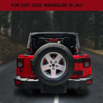 Minkšti viršutiniai galinio lango spaustukai laikikliai Bagažinės dangčio strypų laikikliai Jeep Wrangler JK JKU 2007-2017, 2 pakuotės