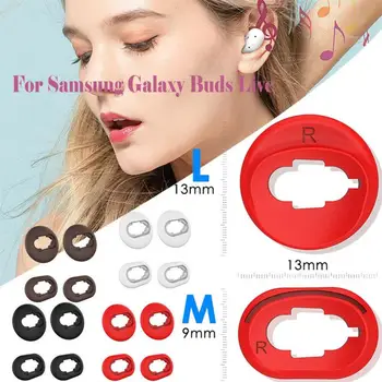 Minkštos silikoninės ausinės dangtelio ausinių antgaliai Ausų kištukai S-AMSUNG -Galaxy Buds live Belaidės ausinės