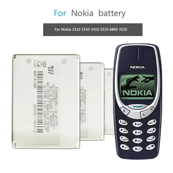 Mobiliojo telefono baterija Nokia 3310 3330 3410 5510 3530 3335 3686 3685 3589 3315 3350 3510 6650 6800 BLC-2 800mAh